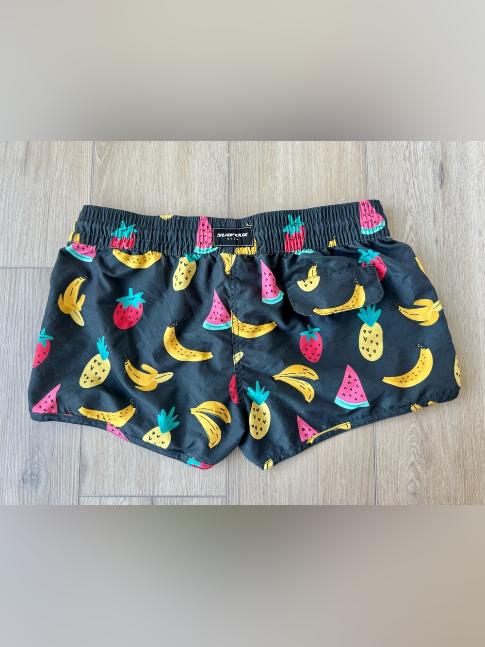 Surf Cuz Women’s Tropical Fruit Print Swim/Board Shorts Bundle of Two Sz M EUC - Picture 11 of 16